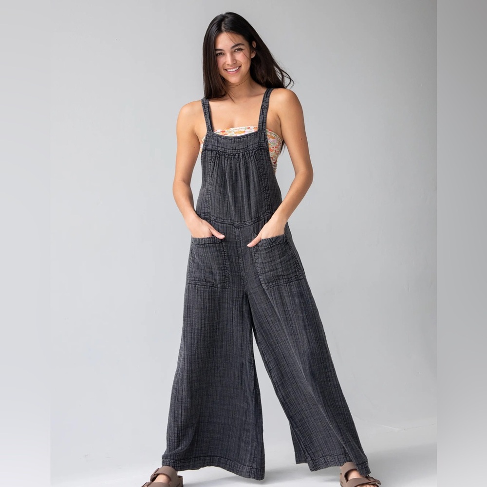 NATURAL LIFe Dakota gauze overalls